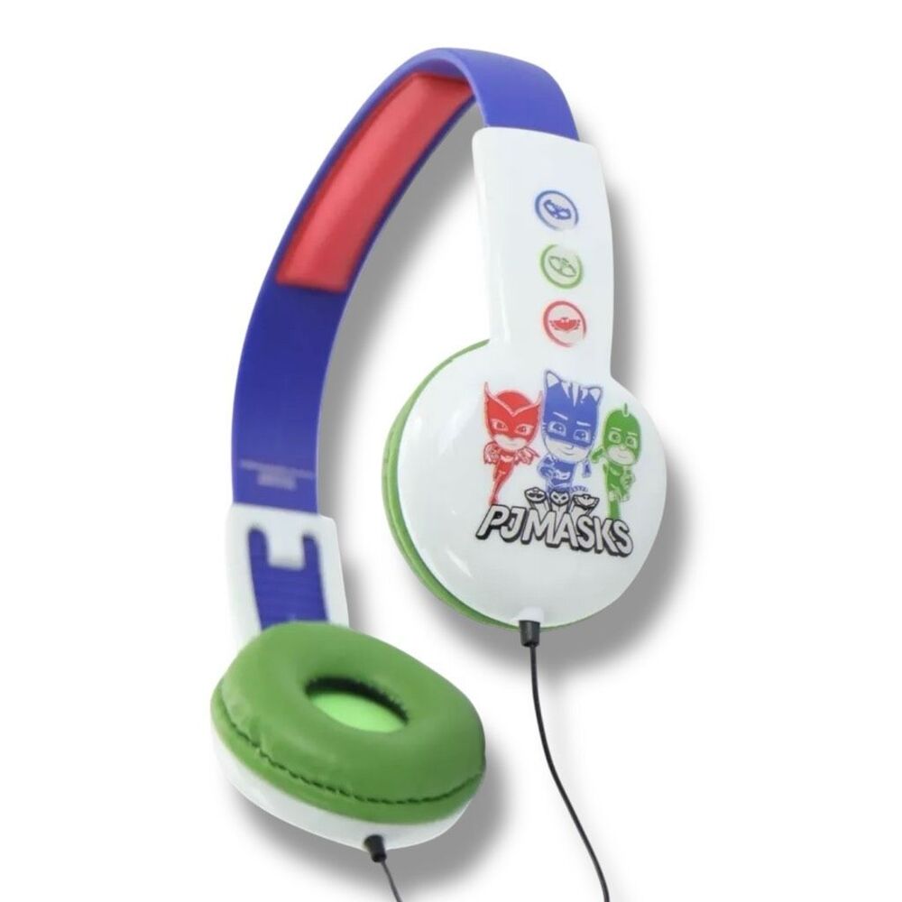 PJ Masks Kids Headphones Over The Ear 3-9 Years Volume Safety NEW